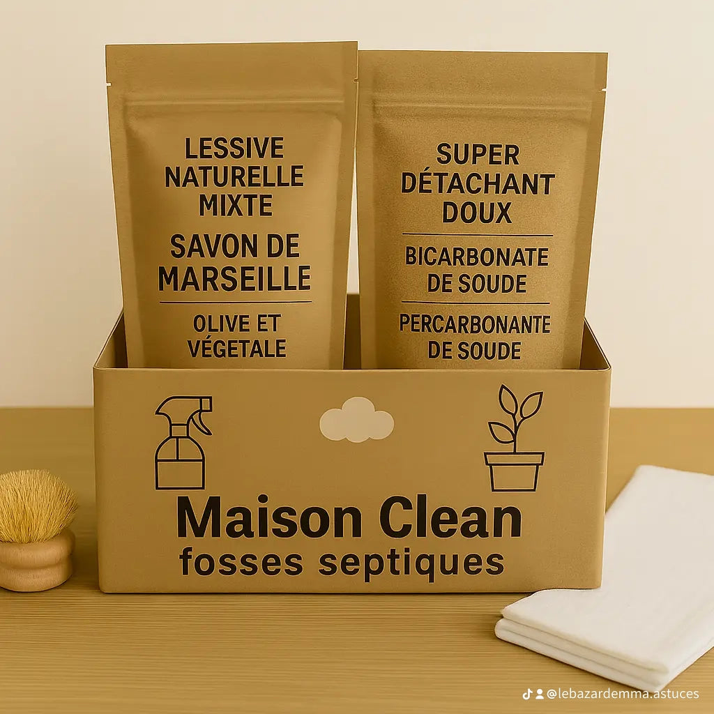 Coffret naturels fosses septiques hypoallergénique