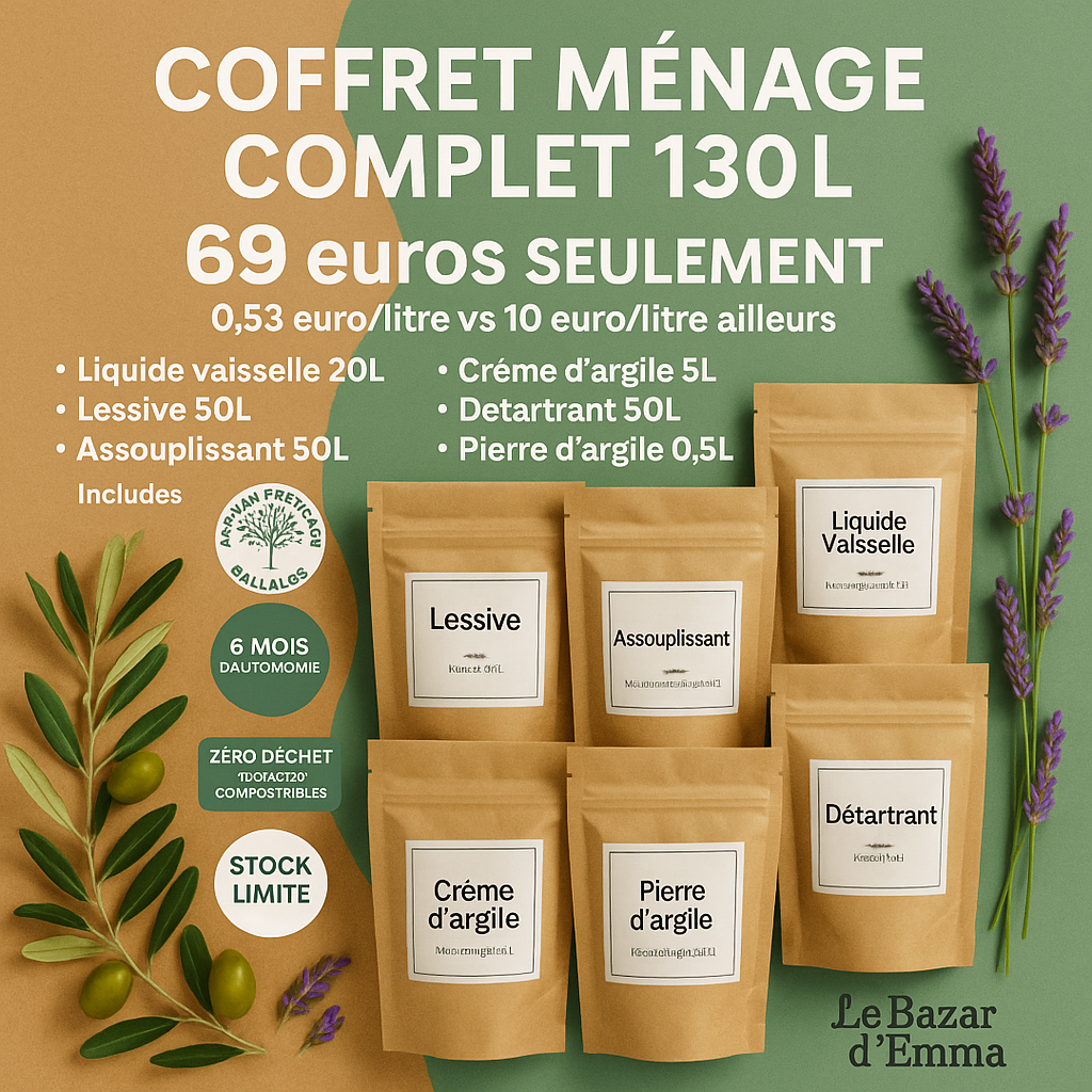 Coffret de lancement Économique 8 sachets